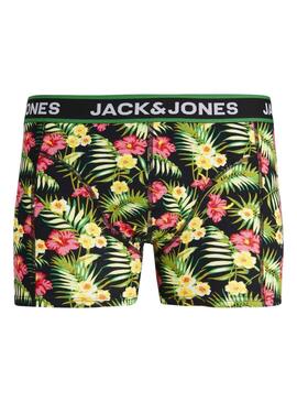 Pack Cuecas Jack & Jones Flowers