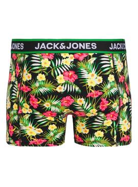 Pack Cuecas Jack & Jones Flowers