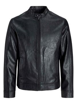 Biker Jack & Jones Cali Preto para Homem