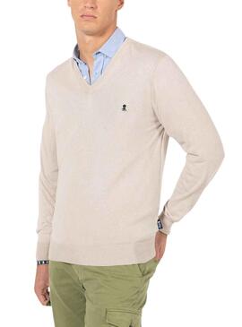 Camisola El Pulpo Arizona Beige para Homem