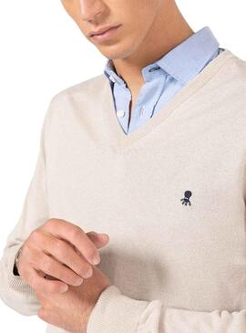 Camisola El Pulpo Arizona Beige para Homem