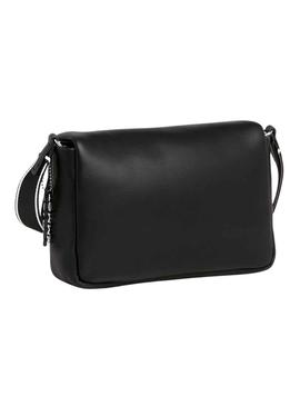 Bolsa Tommy Jeans City Aba de menina Preto para Mulher