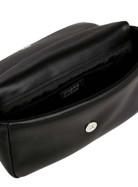 Bolsa Tommy Jeans City Aba de menina Preto para Mulher