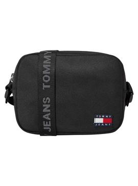 Bolsa Tommy Jeans Diário Crossover Preto para Mulher