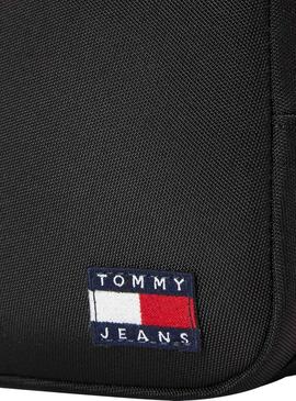 Bolsa Tommy Jeans Diário Crossover Preto para Mulher