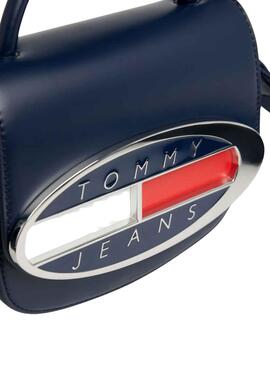 Bolsa Tommy Jeans Origem Crossover Azul para Mulher