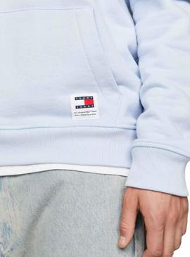 Sweat Tommy Jeans Registro Bold Azul para Homem