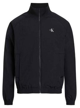 Bomber Calvin Klein Jeans Padded Harrington Preto