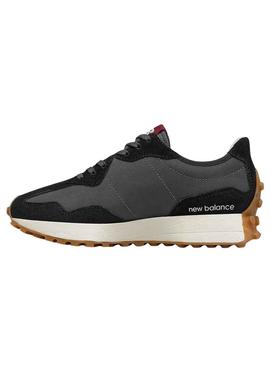 Sapatilhas New Balance 327 Preto e Cinza para Mulher