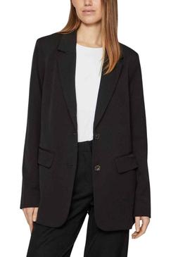 Blazer Vila Vivarone Preto para Mulher