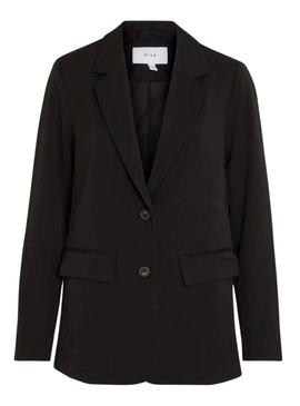 Blazer Vila Vivarone Preto para Mulher