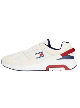 Sapatilhas Tommy Jeans Runner Beige Homem