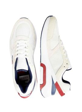 Sapatilhas Tommy Jeans Runner Beige Homem