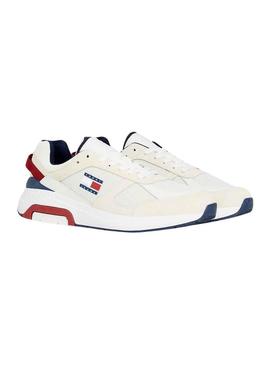 Sapatilhas Tommy Jeans Runner Beige Homem