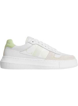 Sapatilhas Calvin Klein Cunky Cupsole Branco Mulher