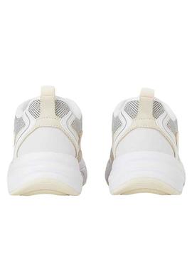 Sapatilhas Calvin Klein Retro Tennis Branco Mulher