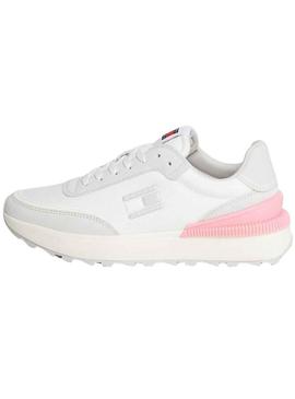 Sapatilhas Tommy Jeans Runner Branco Mulher