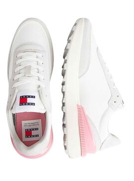 Sapatilhas Tommy Jeans Runner Branco Mulher