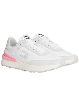 Sapatilhas Tommy Jeans Runner Branco Mulher