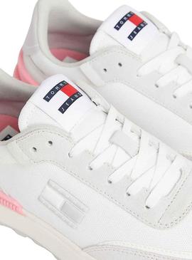 Sapatilhas Tommy Jeans Runner Branco Mulher