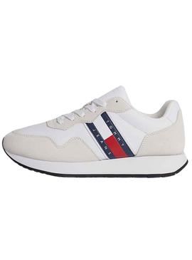 Sapatilhas Tommy Jeans Modern Runner Branco Homem