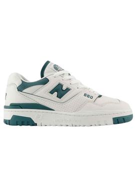 Sapatilhas New Balance BBW550 Verde e Branco