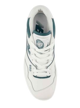 Sapatilhas New Balance BBW550 Verde e Branco