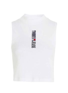 Top Tommy Jeans Archive Branco para Mulher