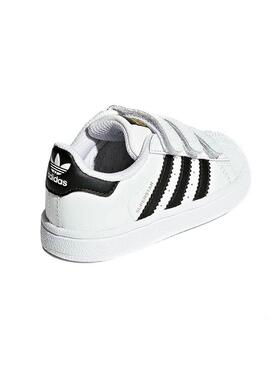 Sapatilhas Adidas Superstar Branco Menina e Menino