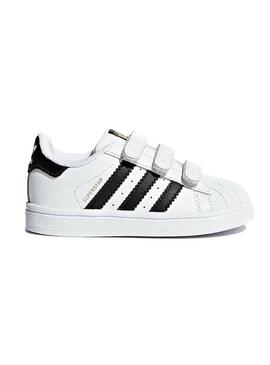 Sapatilhas Adidas Superstar Branco Menina e Menino