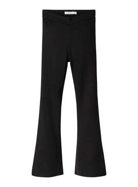 Pantalon Name It Frikkali Bootcut Preto para Menina