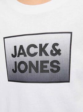 T-Shirt Jack & Jones Aço Branco para Menino