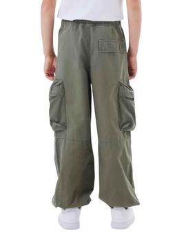 Pantalon Name It Ben parachute Verde para Menino