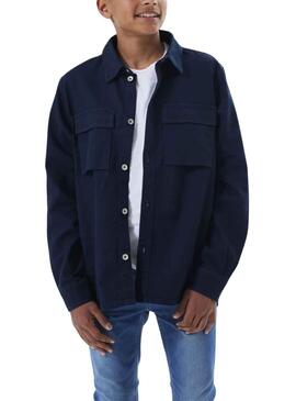Overshirt Name It Tipo Azul Marinho para Menino