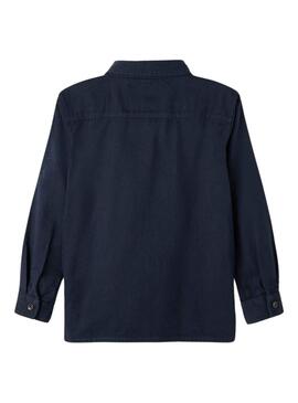 Overshirt Name It Tipo Azul Marinho para Menino