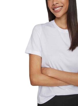T-Shirt Vila Medidores Branco para Mulher
