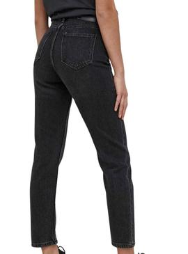 Calças Jeans Only Emily Ank Preto NAS997 Mulher