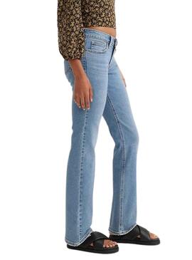 Pantalon Jeans Levis Superlow Boot para Mulher