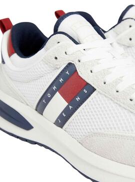 Sapatilhas Tommy Jeans Runner Branco para Homem