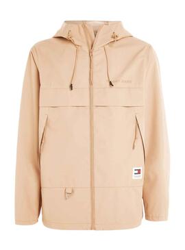 Chuvasquero Tommy Jeans Chicago Beige 