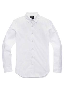 Camisa G-Star Dressed Super Slim Branco