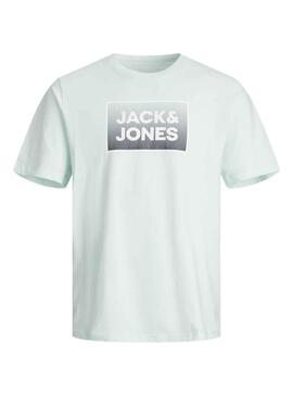 T-Shirt Jack & Jones Aço Turquoise para Menino