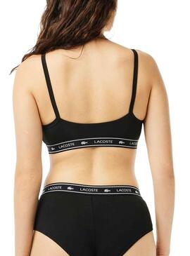 Braseiro Lacoste Basic Preto para Mulher