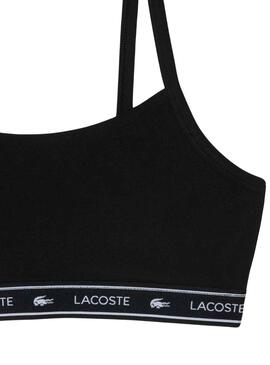 Braseiro Lacoste Basic Preto para Mulher