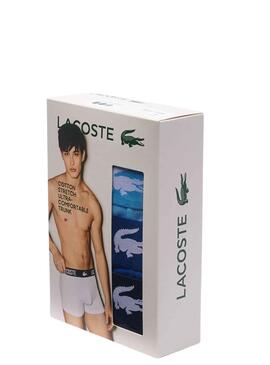 Pack Boxers Lacoste Azul para Homem