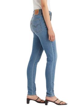 Pantalon Jeans Levis 721 Cool para Mulher