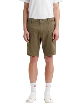 Bermudas Levis Chino Verde Oliva para Homem