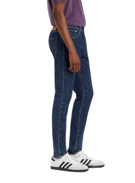 Pantalon Jeans Levis 512 Slim Taper Escuro Homem