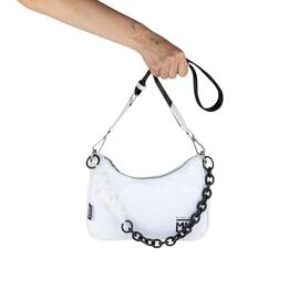 Bolsa Baguette Munich Branco para Mulher