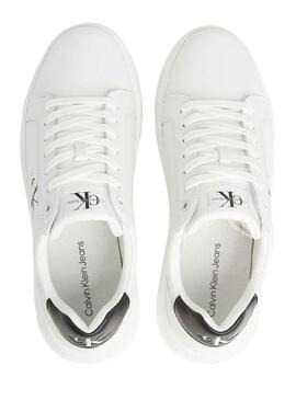 Sapatilhas Calvin Klein Chunky Cupsole Branco